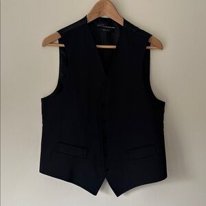 Black Formal Vest